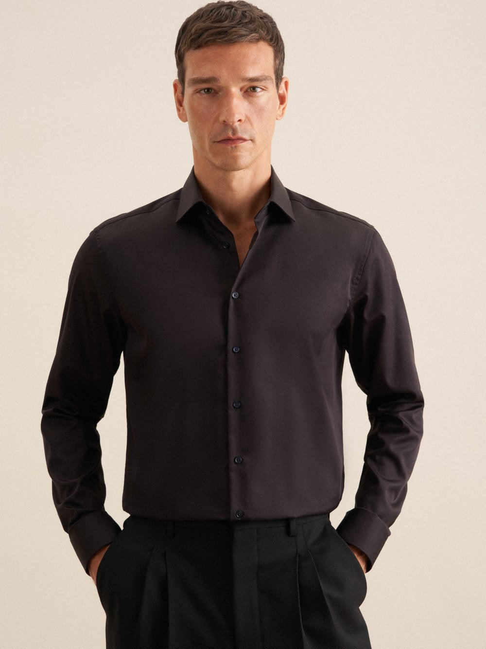 Studio Seidensticker Casual Hemd Herren Regular Fit Baumwolle kariert