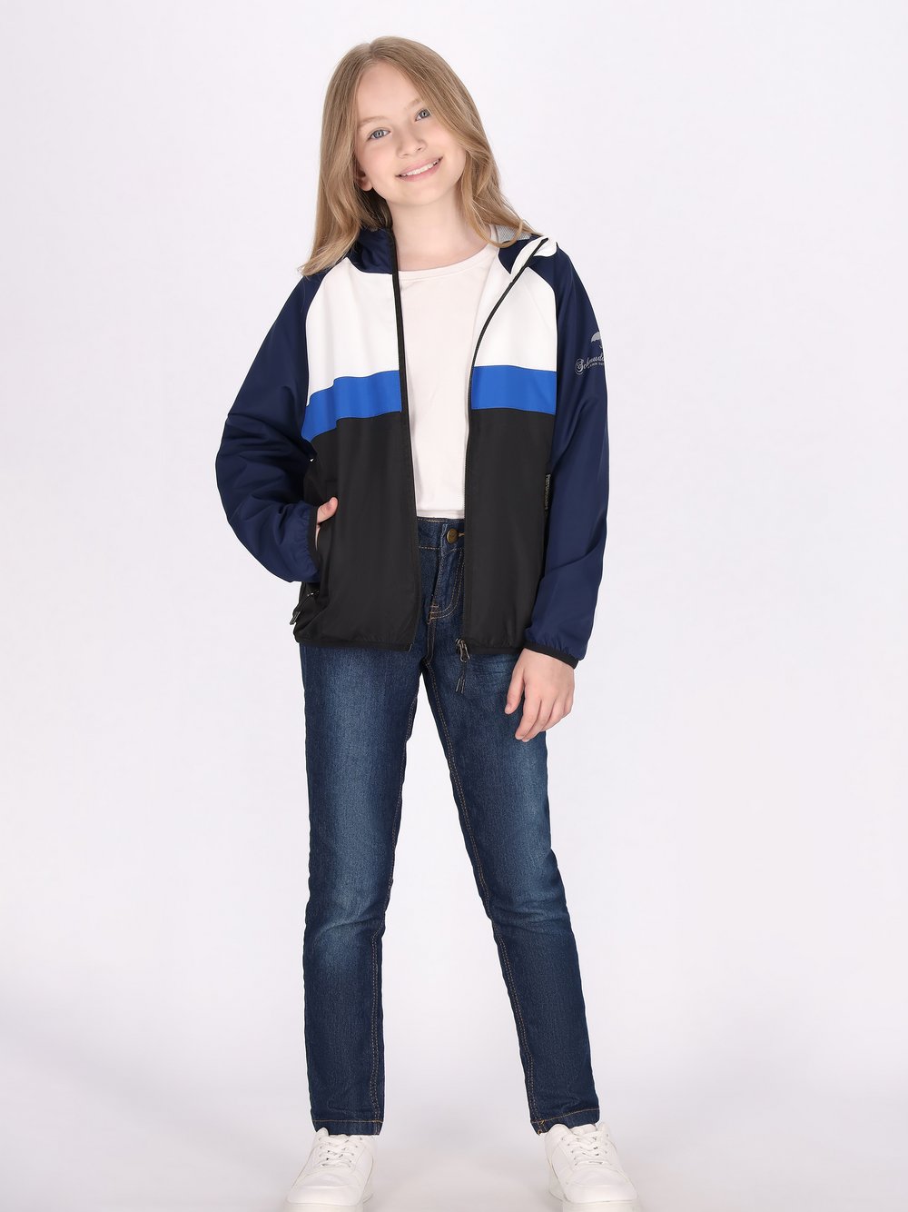 Schmuddelwedda (Kids) Anorak Mädchen gestreift