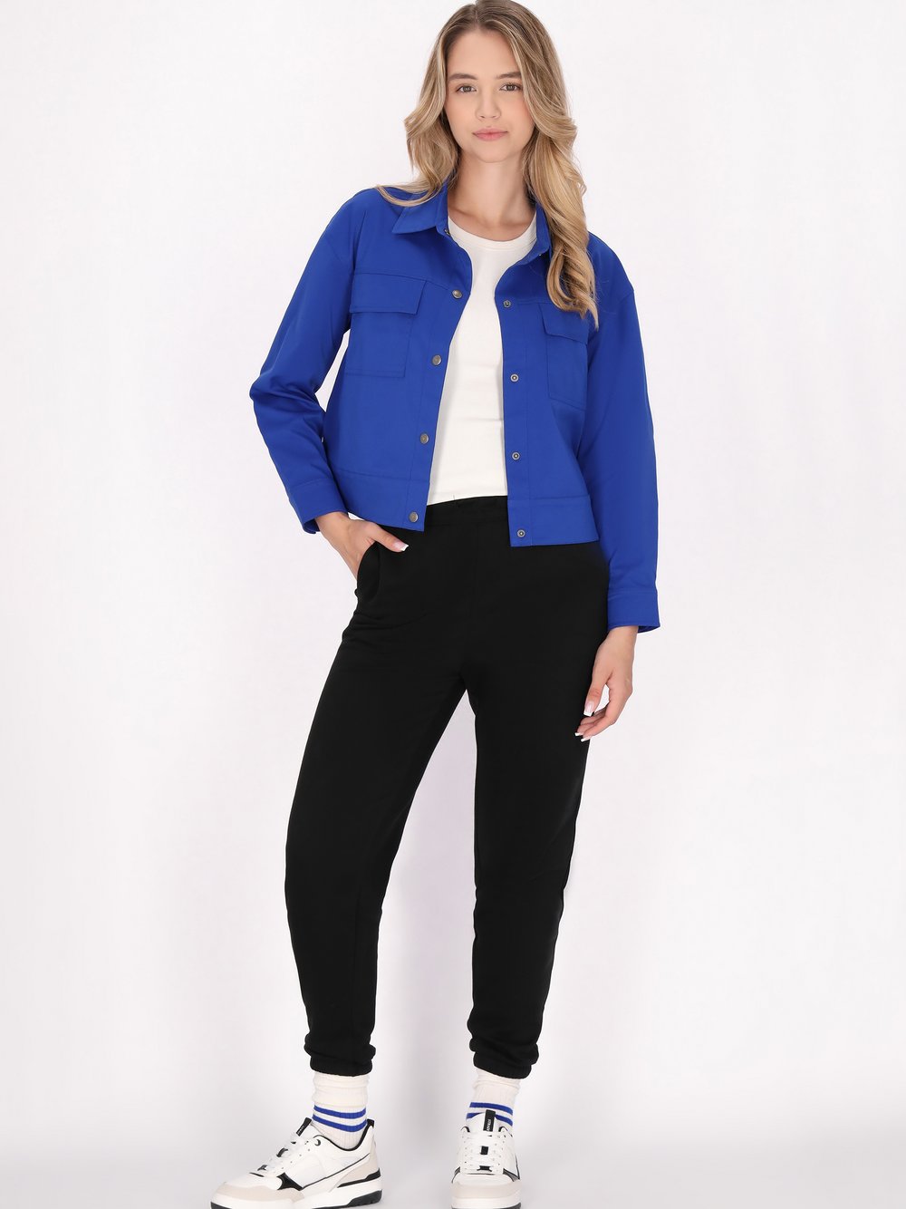 MyMo Blouson Damen gemustert