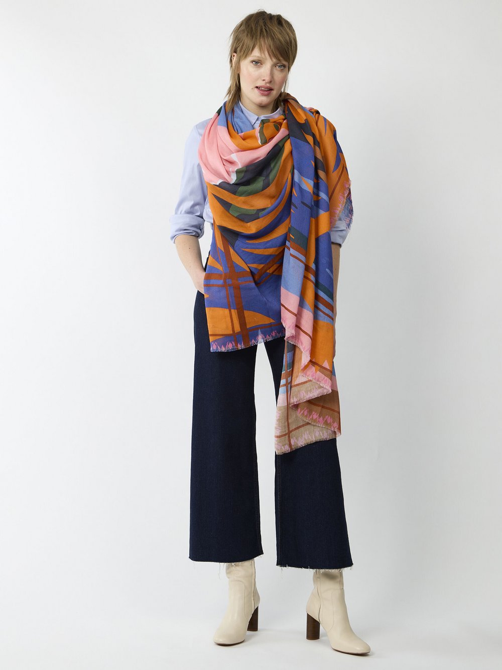 Codello Schal Damen Baumwolle bedruckt