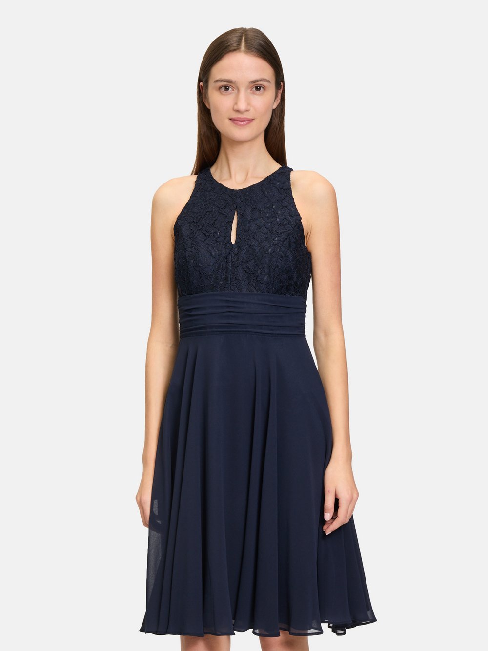 Vera Mont Abendkleid Damen gemustert