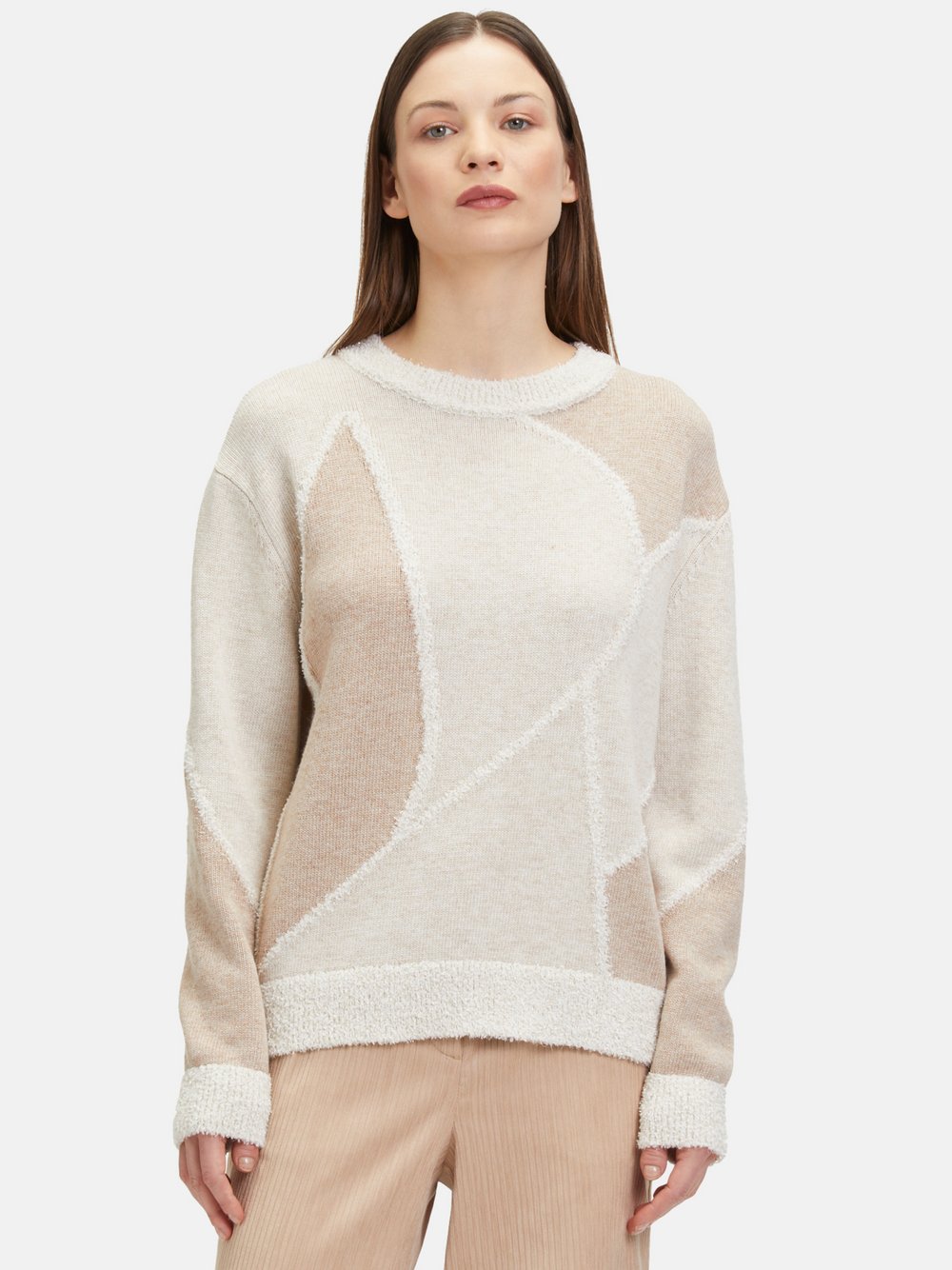 Betty & Co Strickpullover Damen Polyamid gemustert