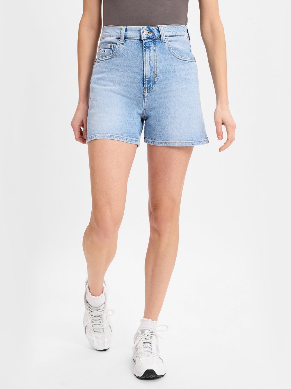 Tommy Jeans Shorts Damen Baumwolle