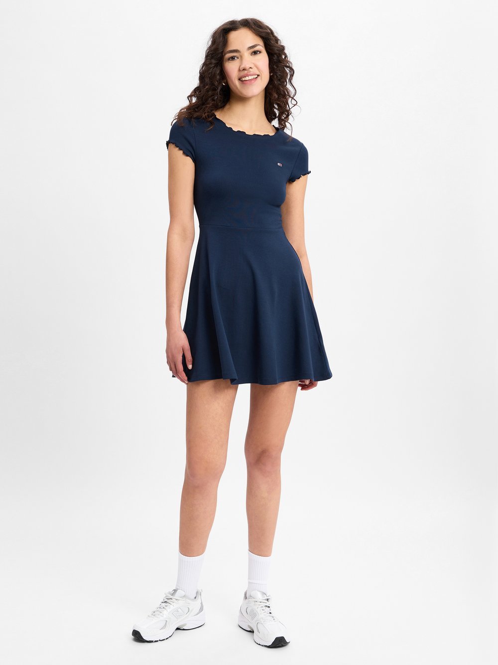 Tommy Jeans Freizeitkleid Damen Baumwolle