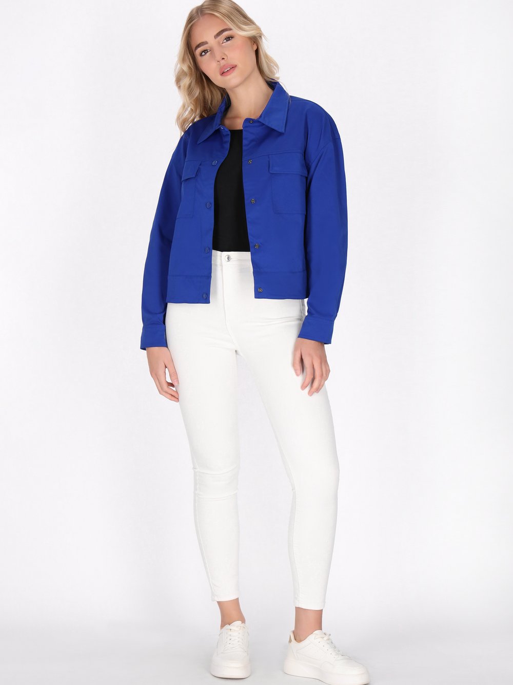 Schmuddelwedda Blouson Damen gemustert