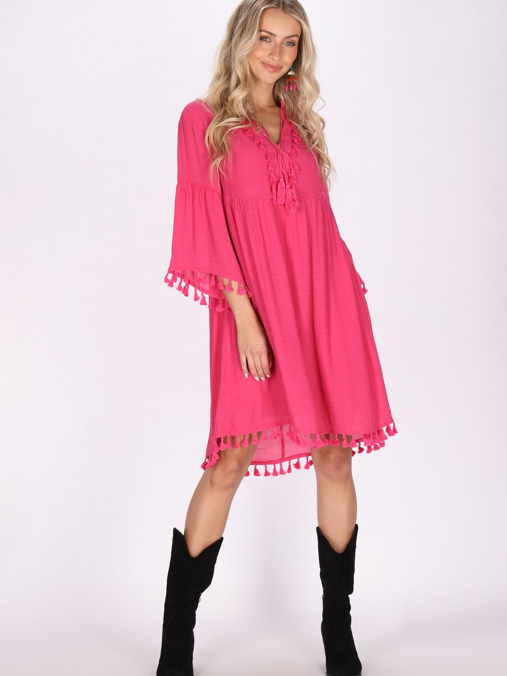IZIA Kleid Damen Viskose