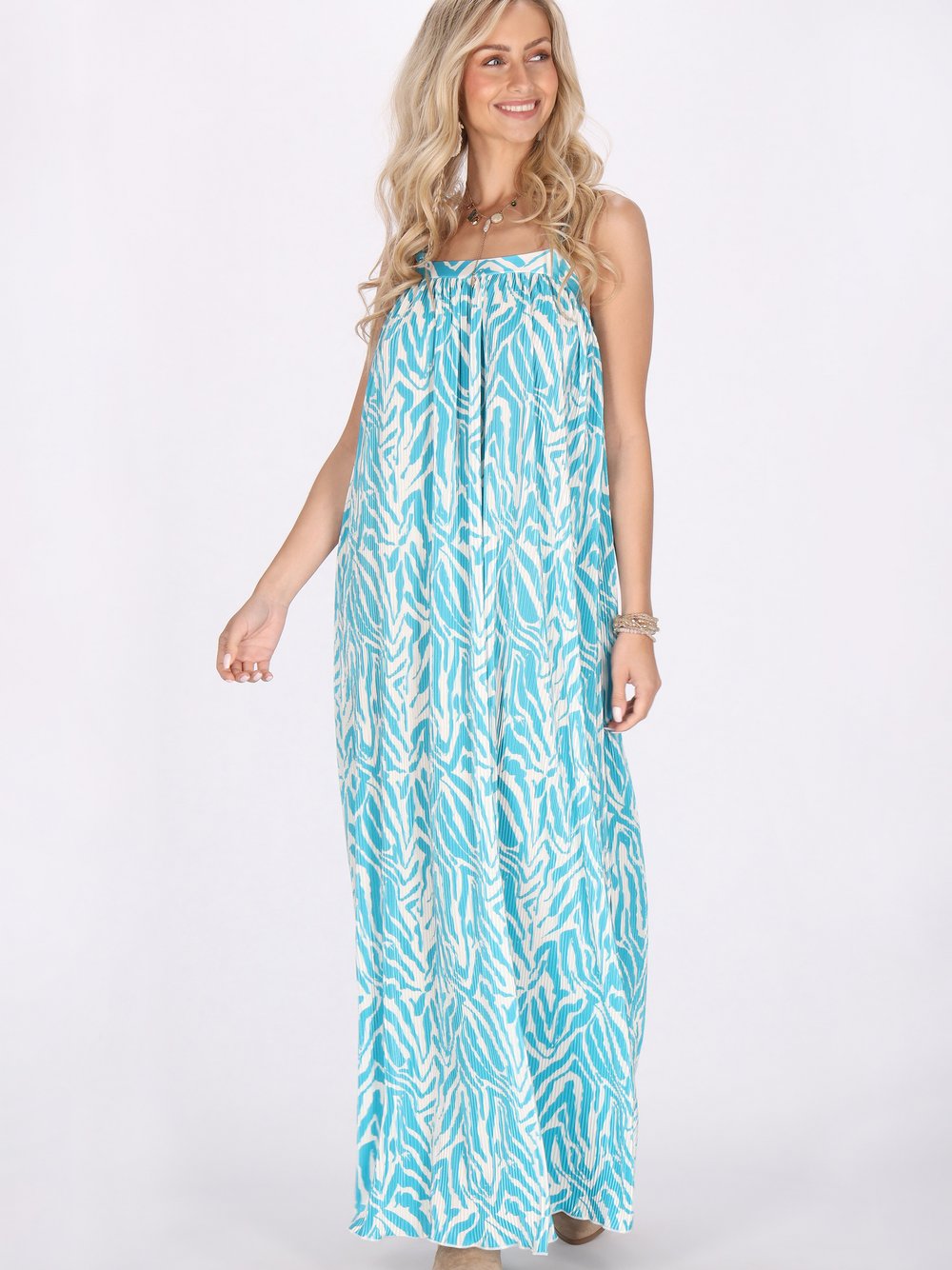 IZIA Kleid Damen gemustert