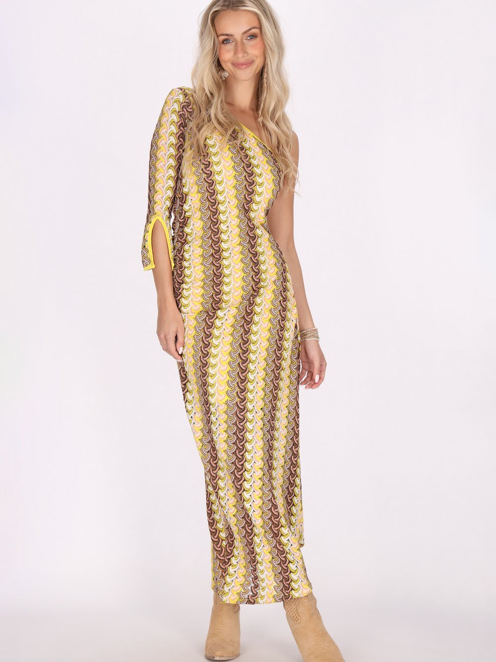 IZIA Kleid Damen gestreift