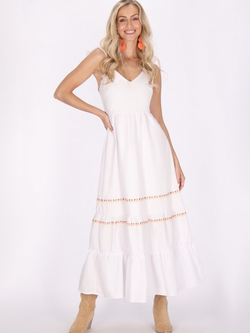 IZIA Kleid Damen Textil