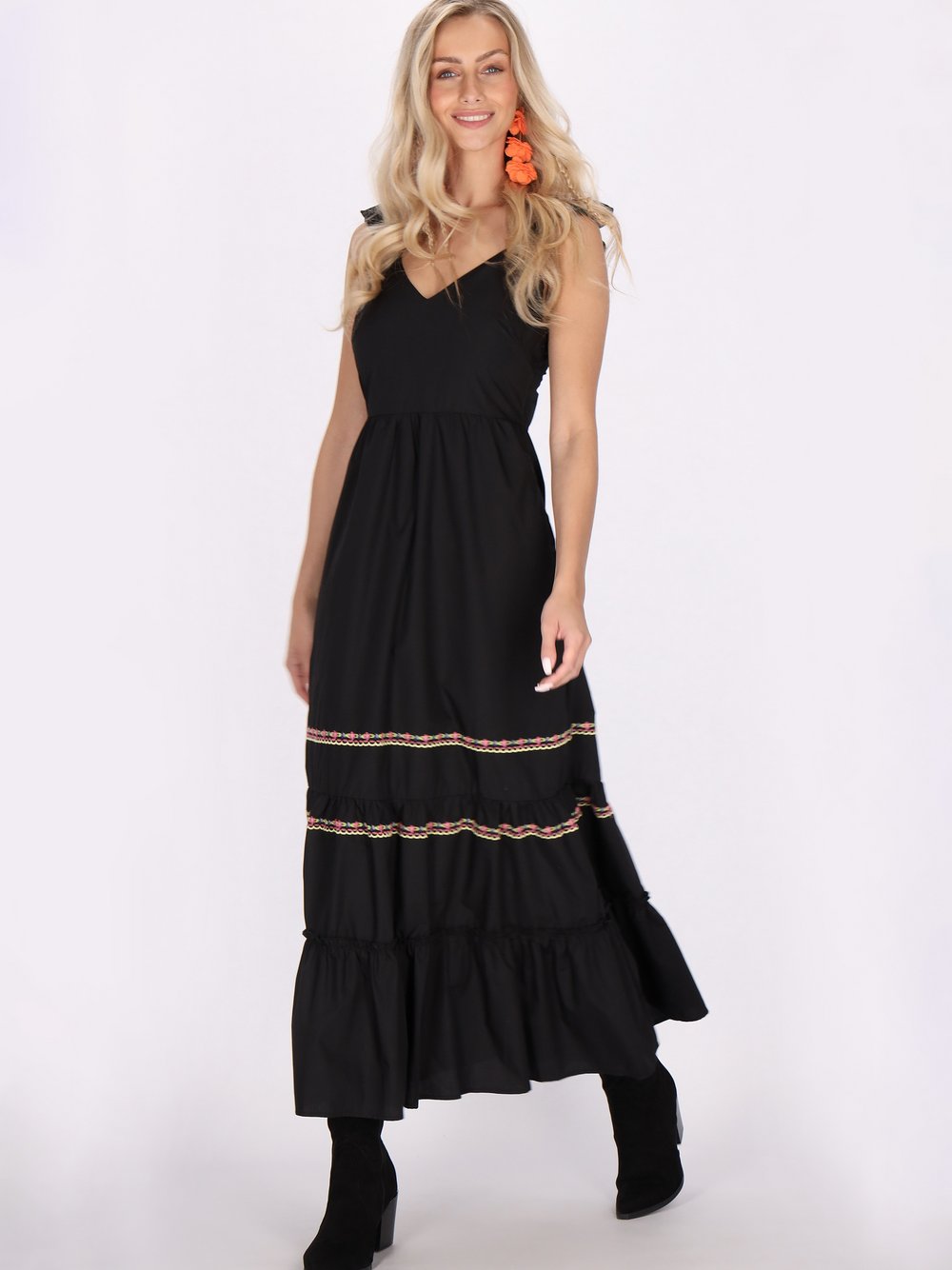 IZIA Kleid Damen Textil