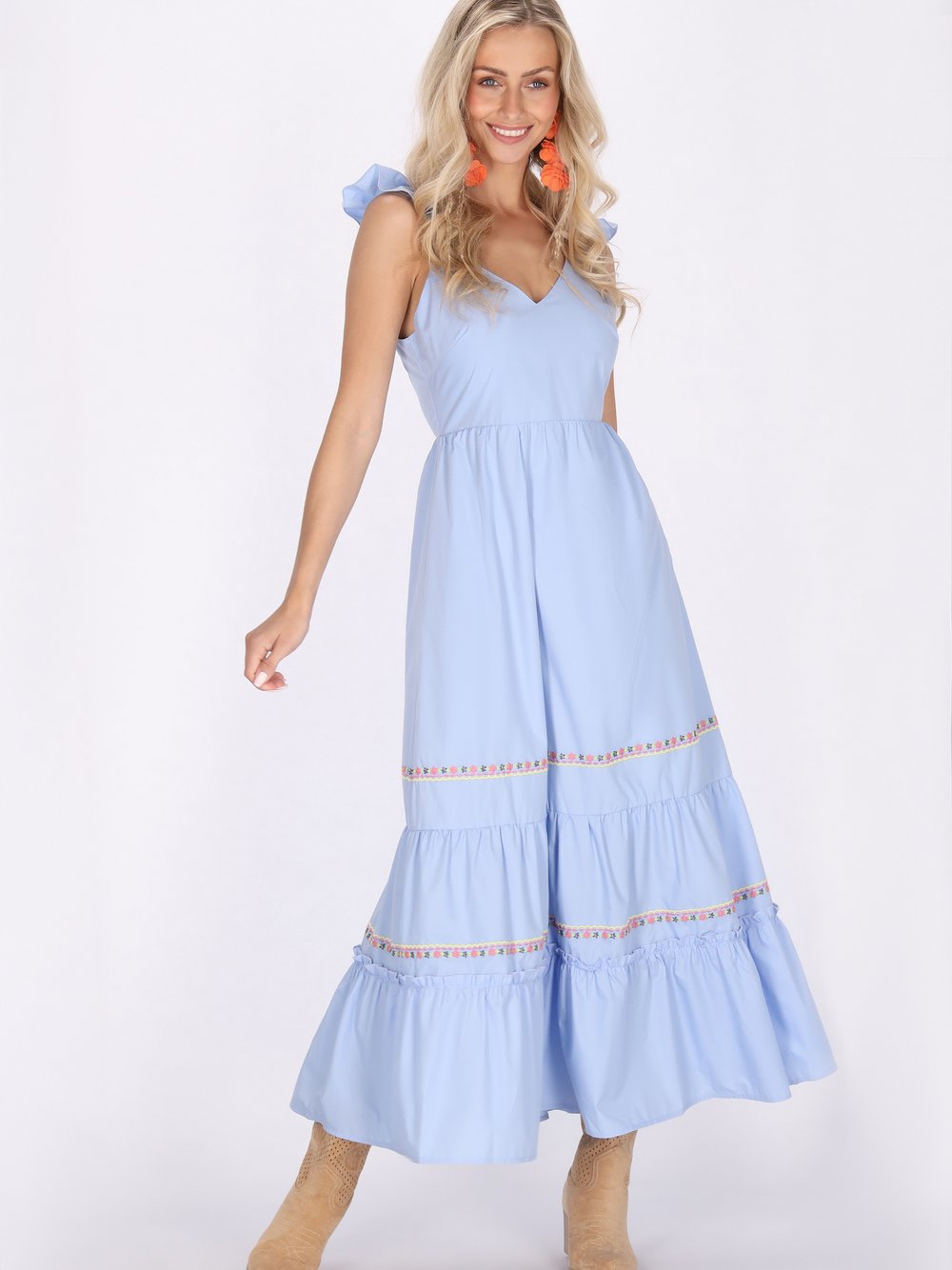 IZIA Kleid Damen Textil