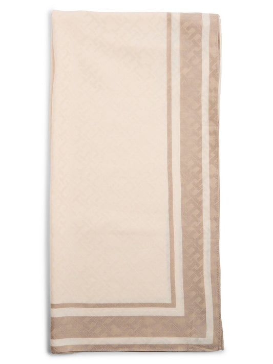 Tommy Hilfiger Tuch mit Seiden-Anteil Damen gemustert