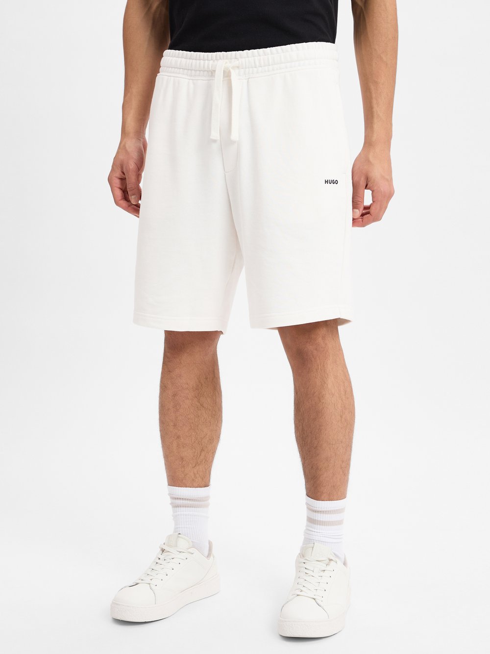 HUGO Sweat-Shorts Herren Baumwolle
