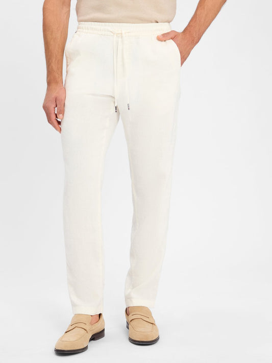 Tommy Hilfiger Jogginghose mit Leinen-Anteil Herren