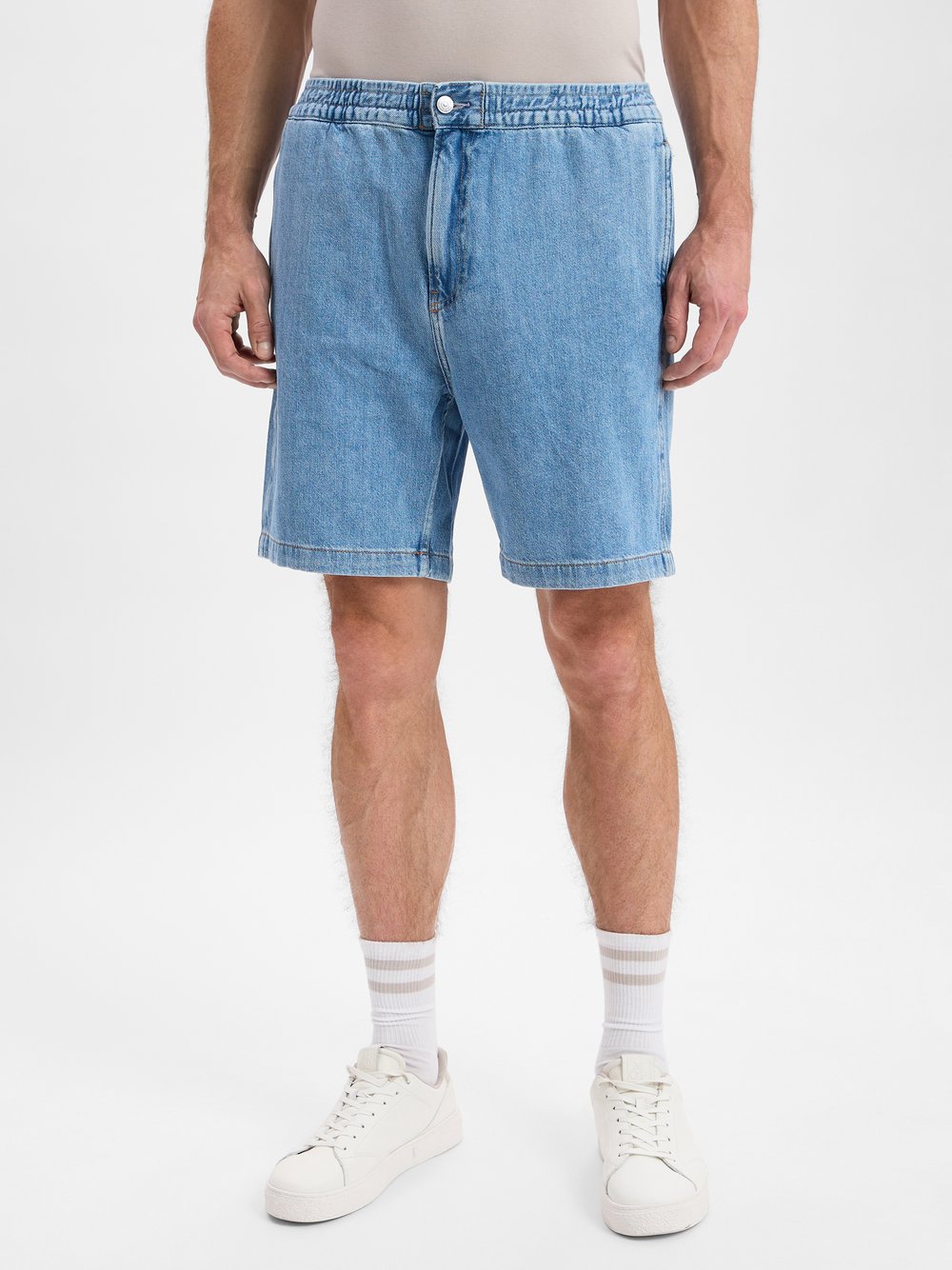 Calvin Klein Jeans Jeans-Bermuda Herren Baumwolle