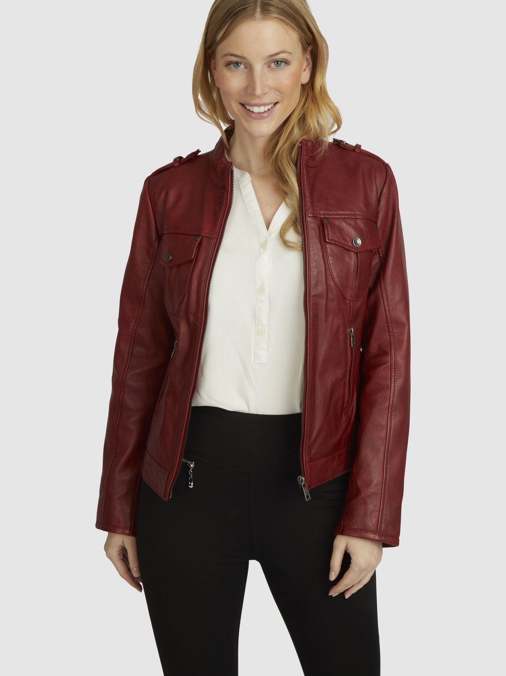 Bugatti Lederjacke Damen