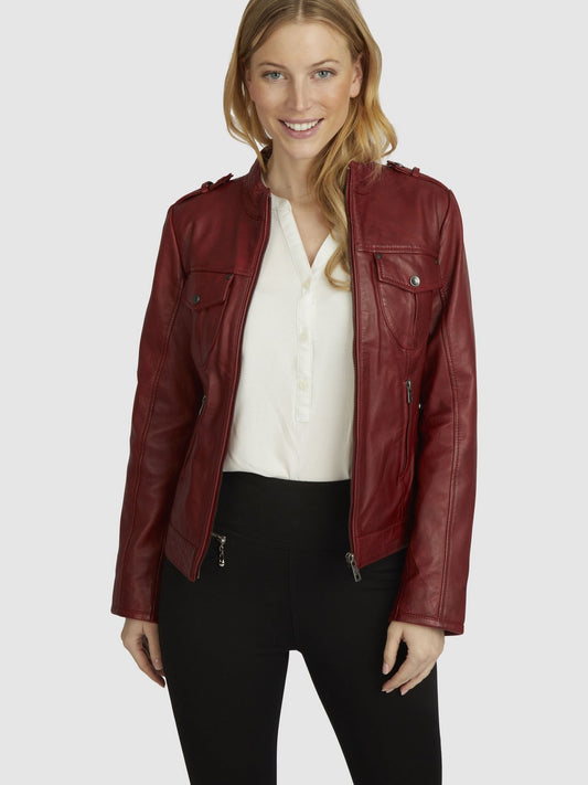 Bugatti Lederjacke Damen