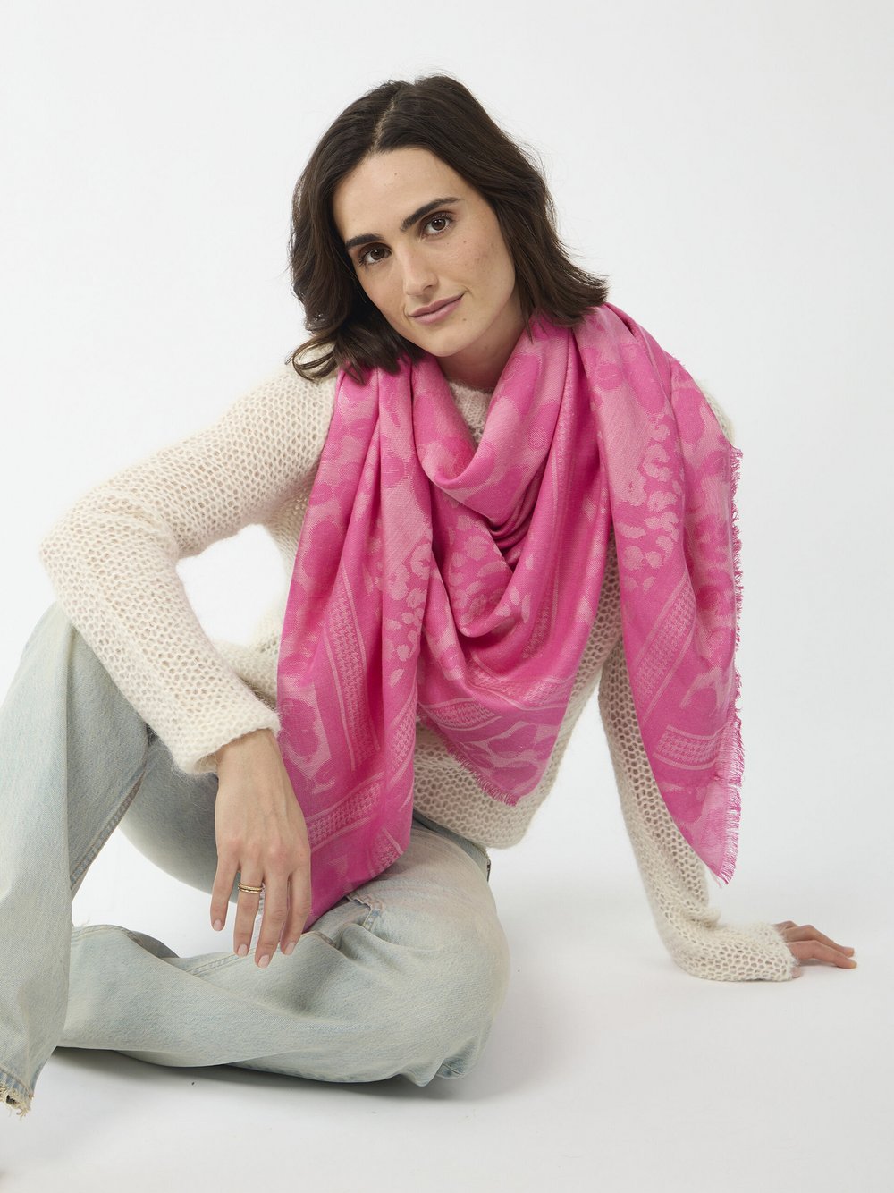 Codello Tuch Damen Baumwolle bedruckt