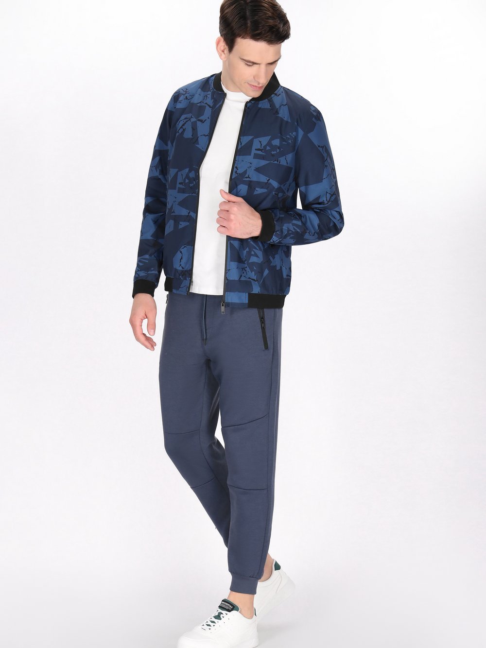 Mo Jacke Herren bedruckt