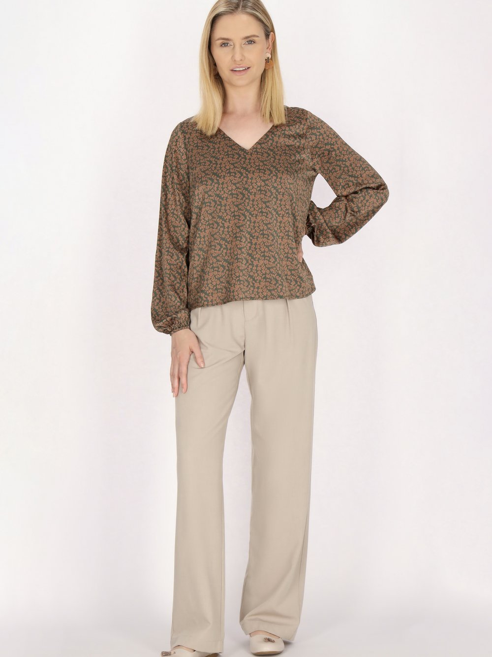 Usha Bluse Damen bedruckt