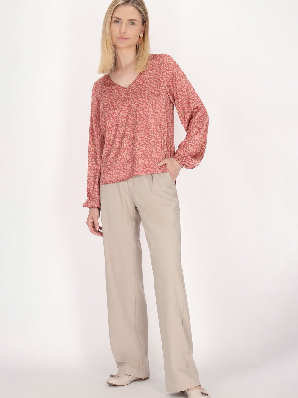 Usha Bluse Damen bedruckt