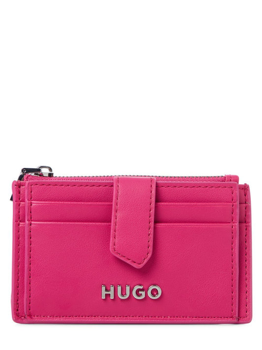 HUGO Kartenetui Damen Kunstleder