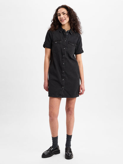 Noisy May Jeanskleid Damen Baumwolle