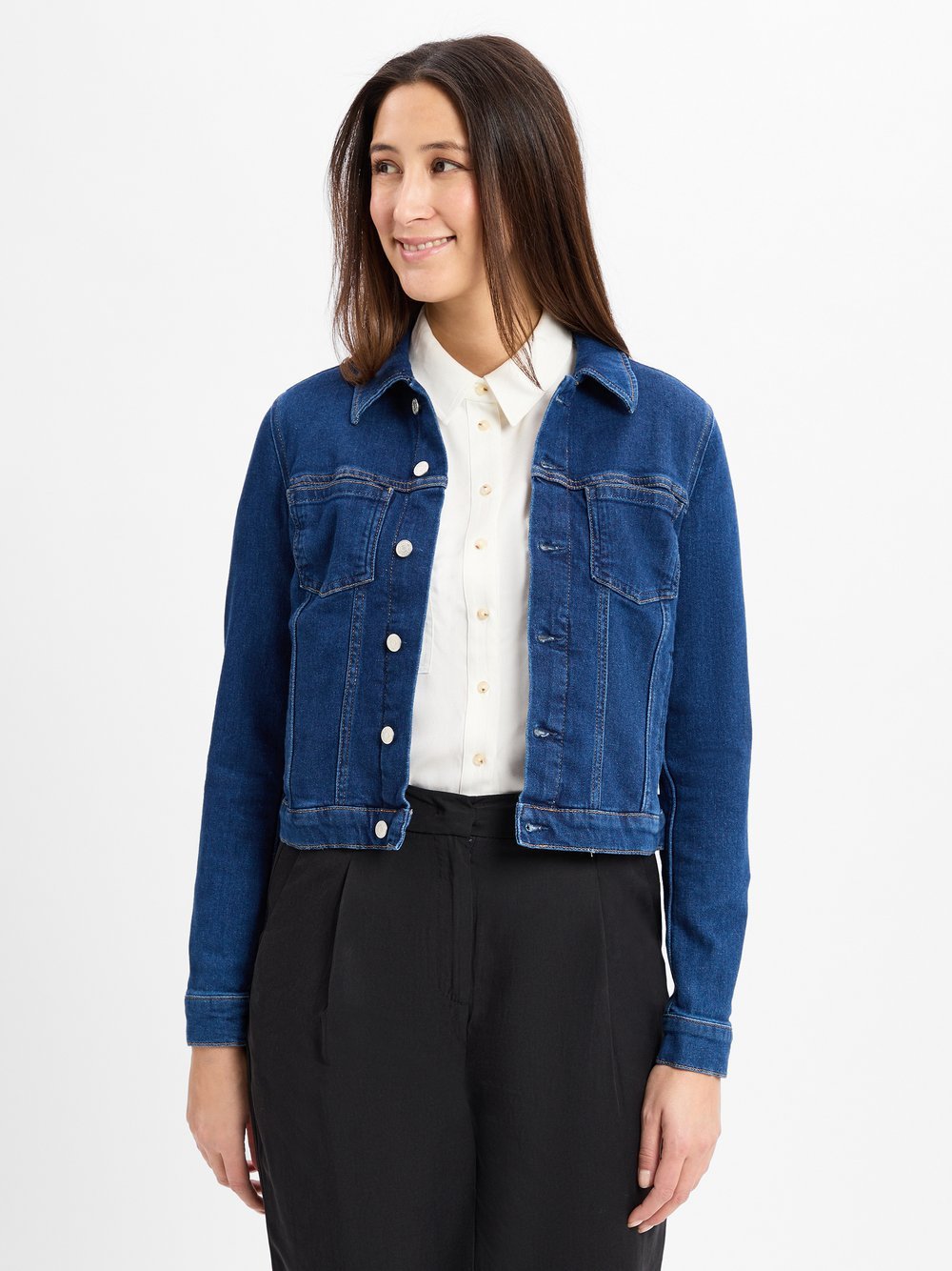 Marc O'Polo Denim Jeansjacke Damen Baumwolle