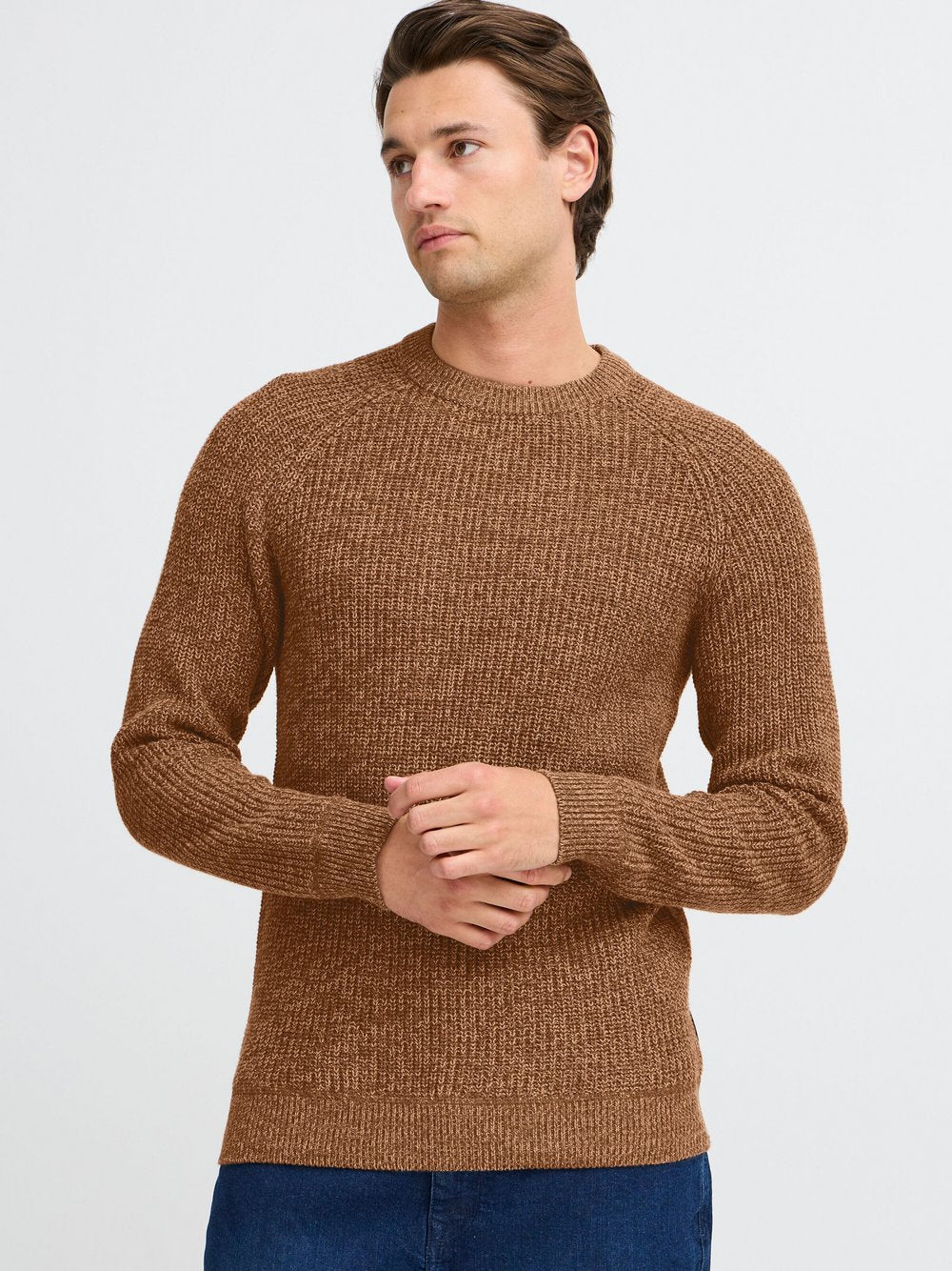 CASUAL FRIDAY Strickpullover Herren meliert