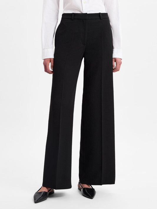 HUGO Stoffhose Damen strukturiert