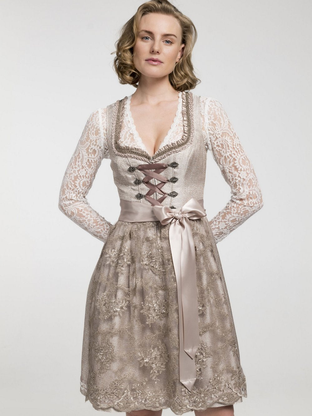 Spieth & Wenksy Dirndl Damen gemustert