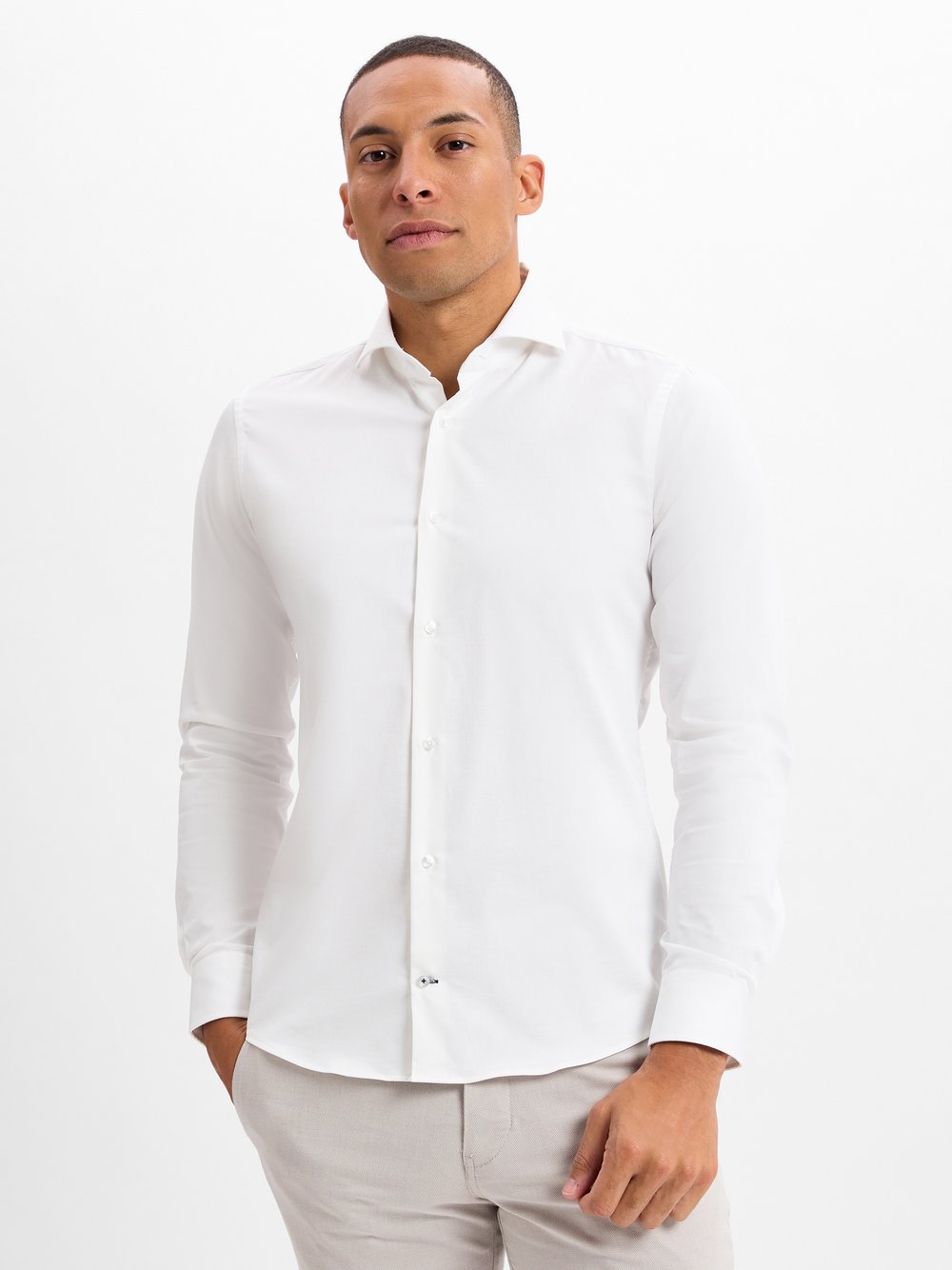 JOOP! Businesshemd Herren Slim Fit Baumwolle