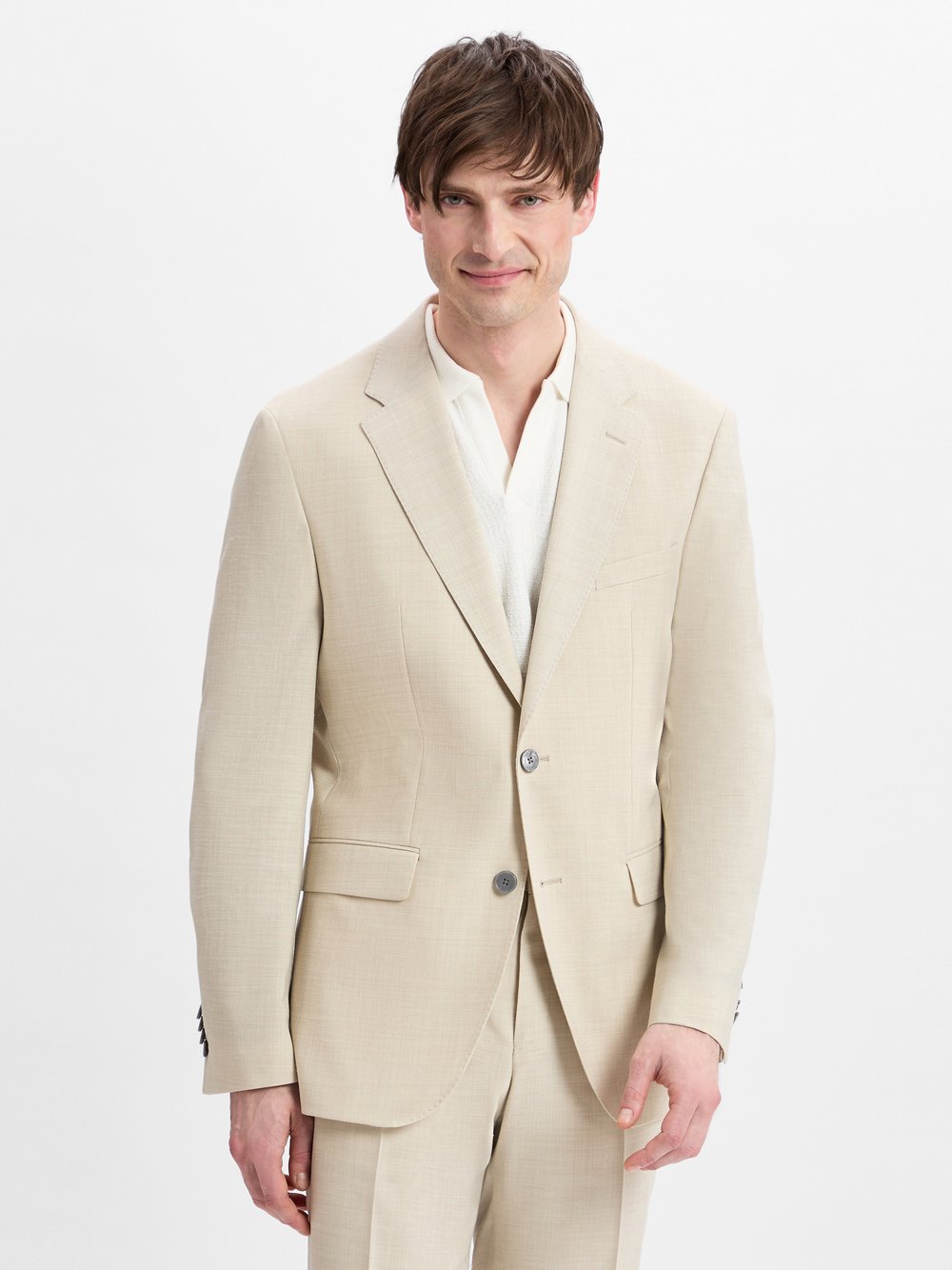 BOSS Baukasten-Sakko Herren Regular Fit Schurwolle