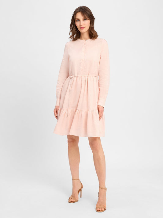 BOSS Freizeitkleid Damen Leinen