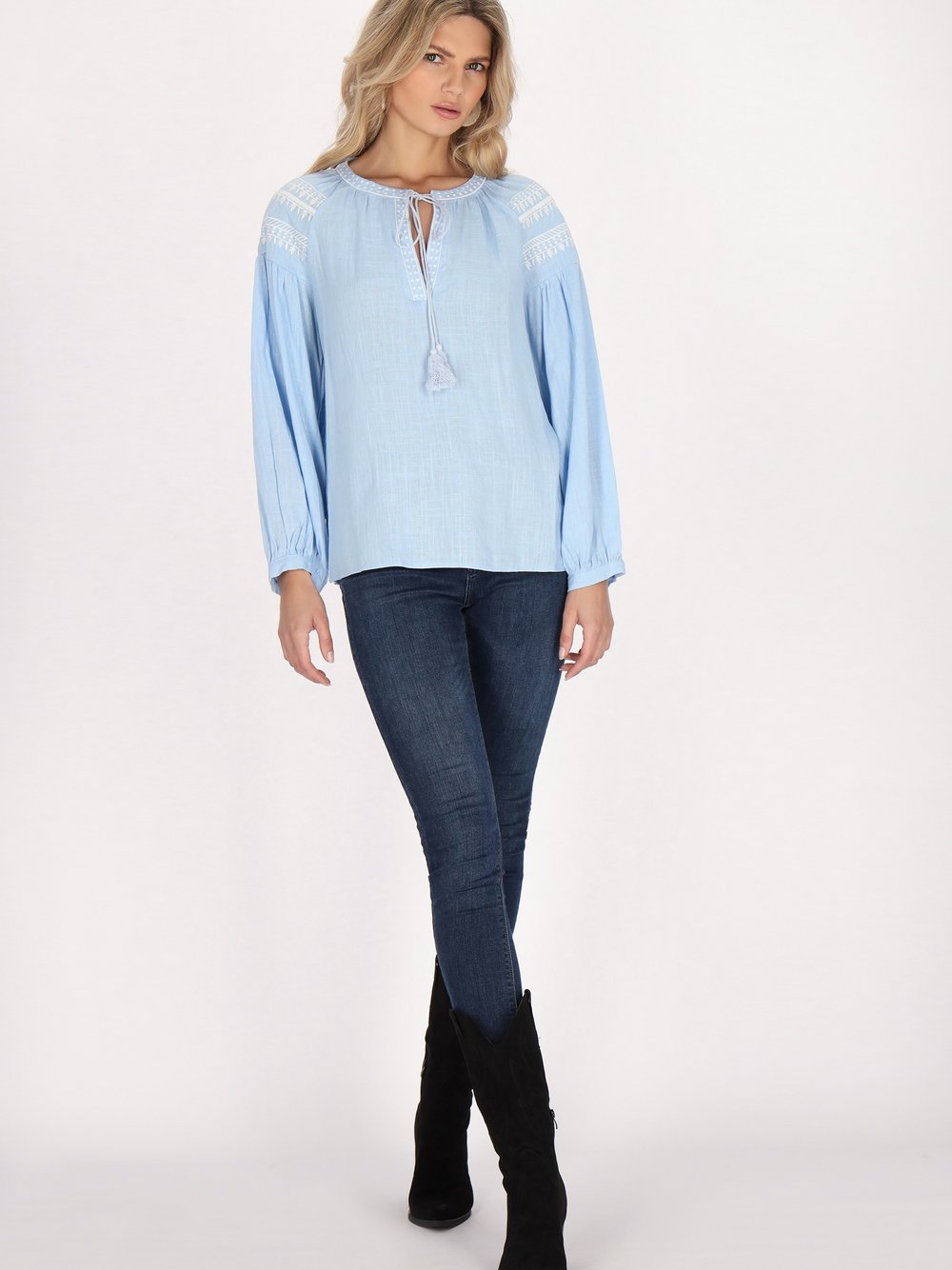 Usha Bluse Damen Viskose