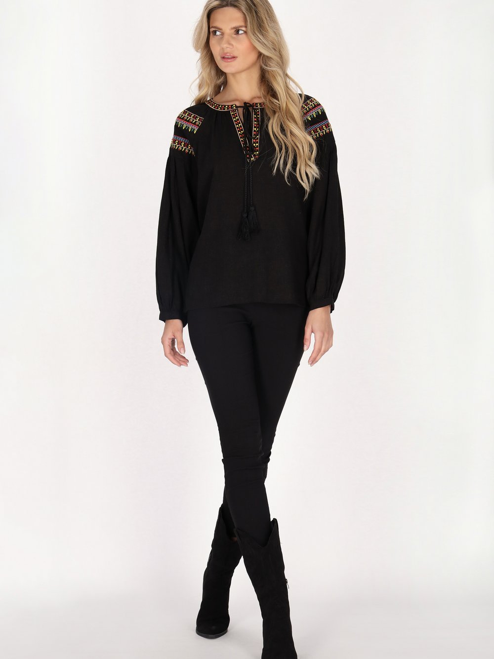 Usha Bluse Damen Viskose