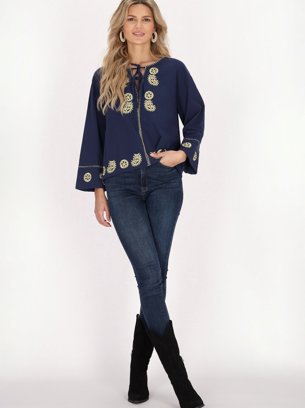 Usha Bluse Damen Baumwolle