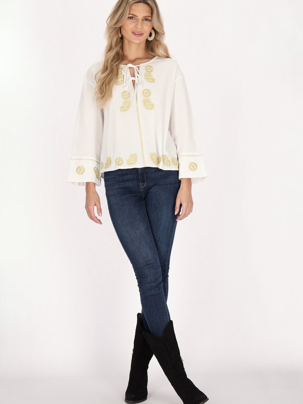 Usha Bluse Damen Baumwolle