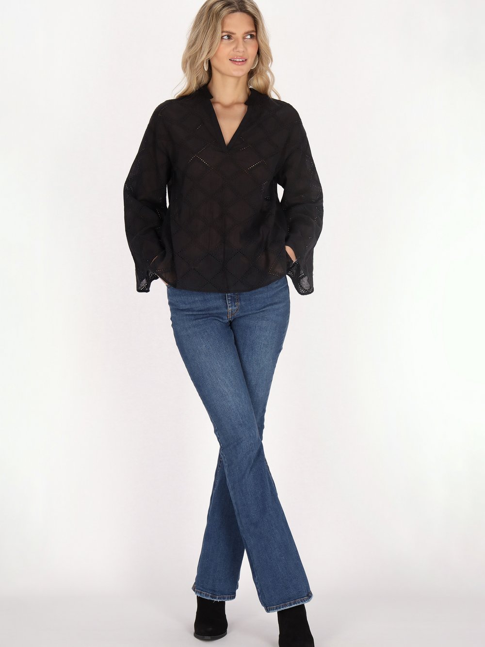 Usha Bluse Damen Baumwolle