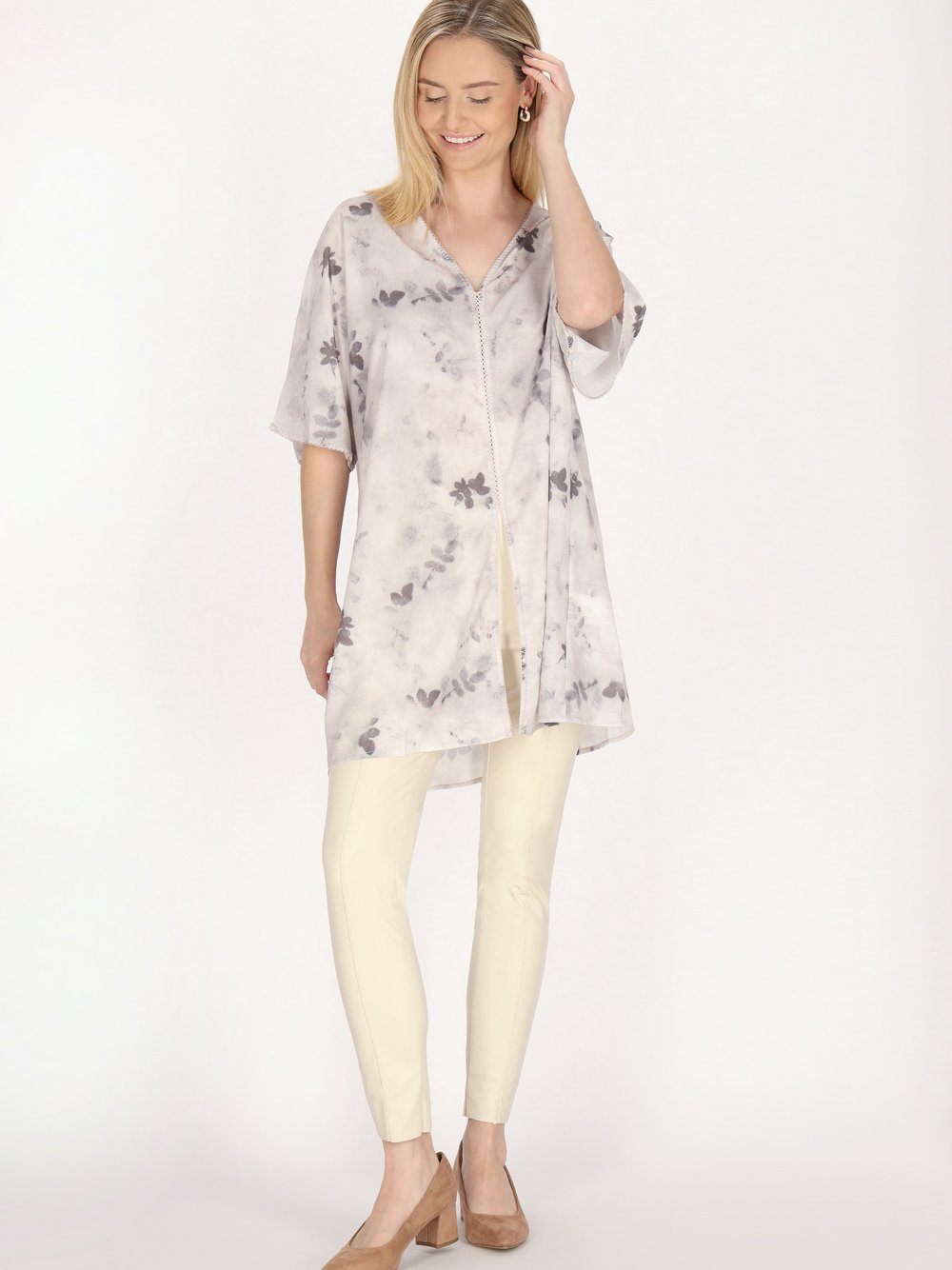 Usha Tunika Damen gemustert