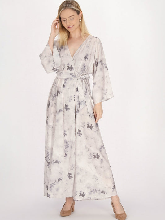 Usha Kimonokleid Damen gemustert