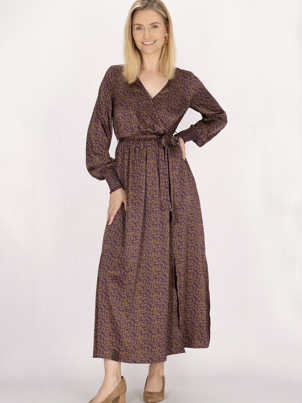 Usha Kleid Damen gemustert