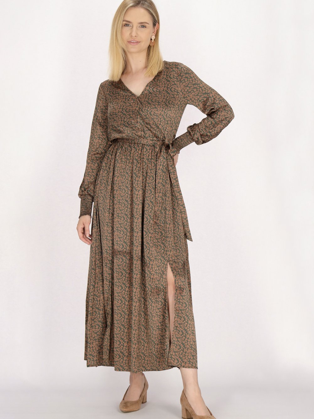 Usha Kleid Damen gemustert