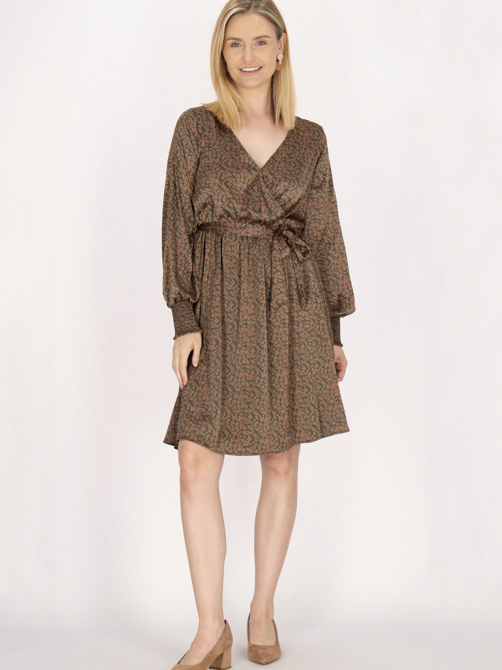 Usha Kleid Damen gemustert
