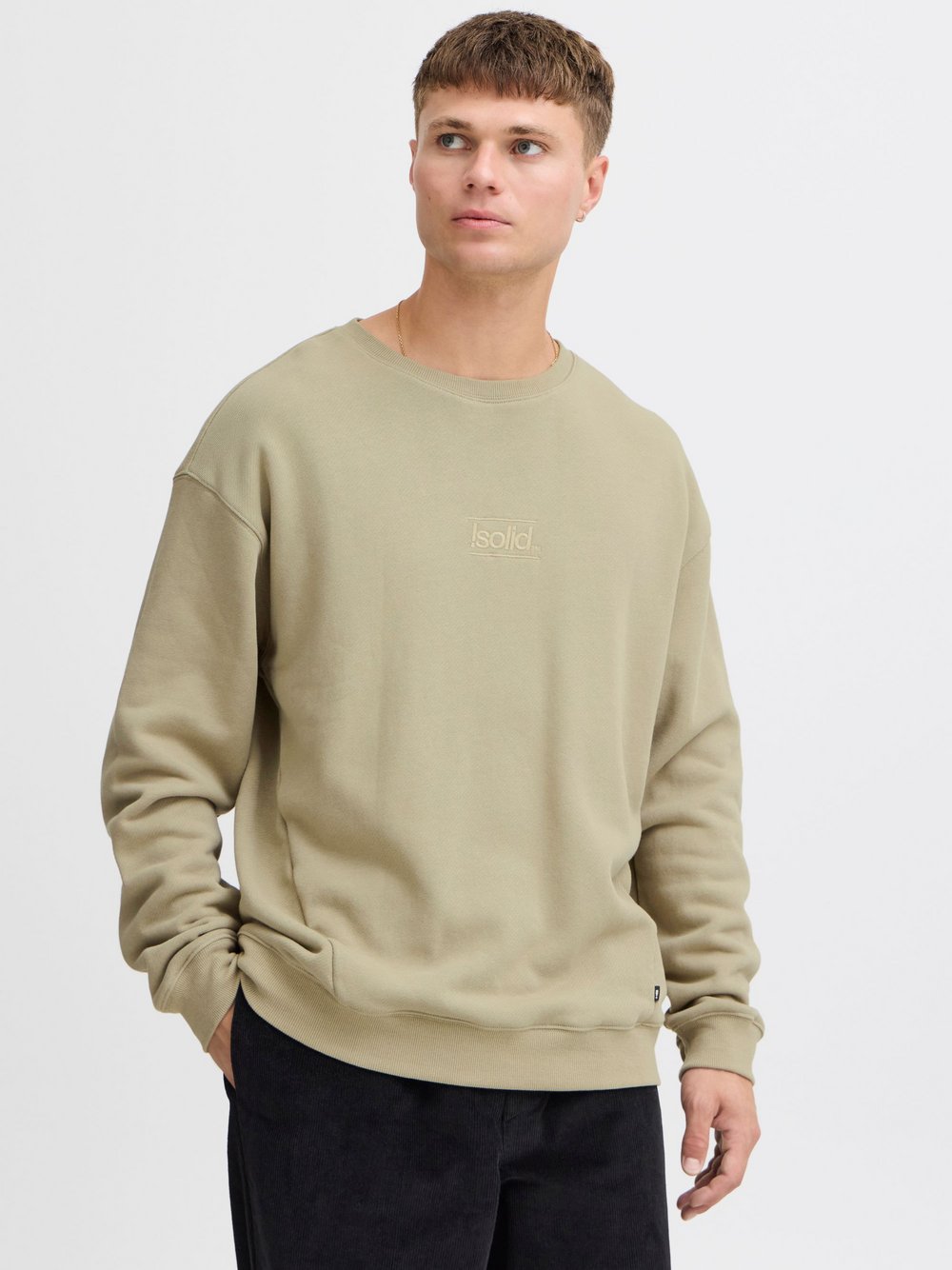 BLEND Sweatshirt Herren Baumwolle bedruckt