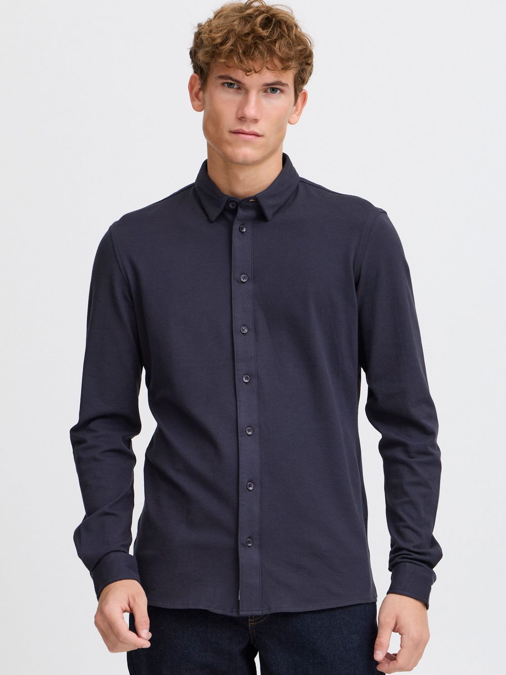 CASUAL FRIDAY Hemd Herren Slim Fit Baumwolle