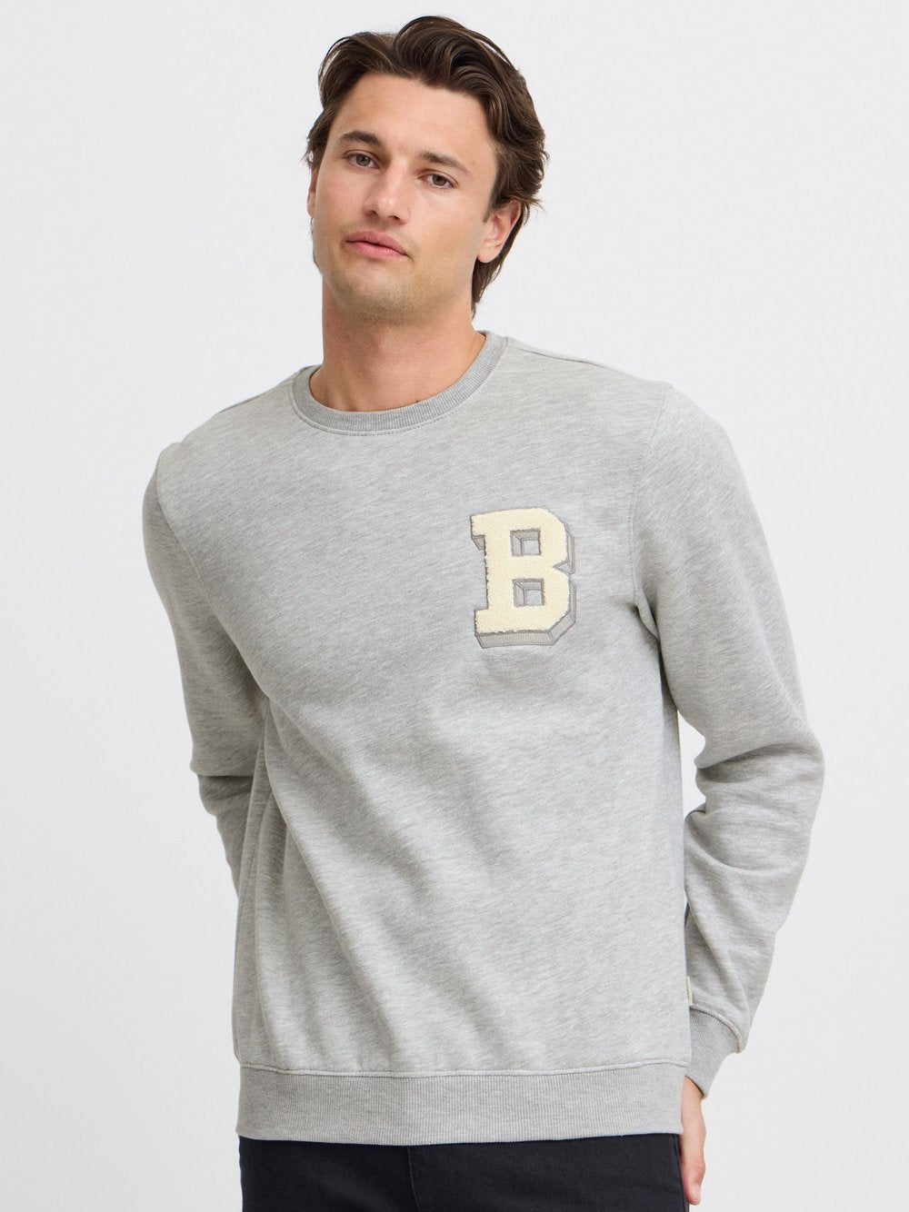 BLEND Sweatshirt Herren Baumwolle bedruckt