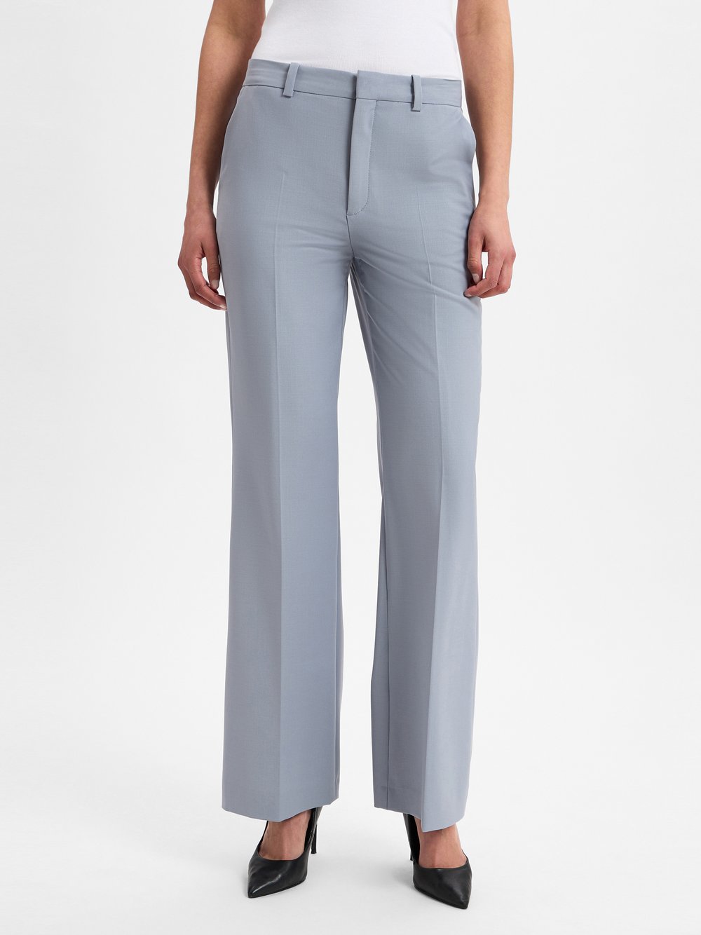 Drykorn Businesshose mit Wollanteil Damen Wolle