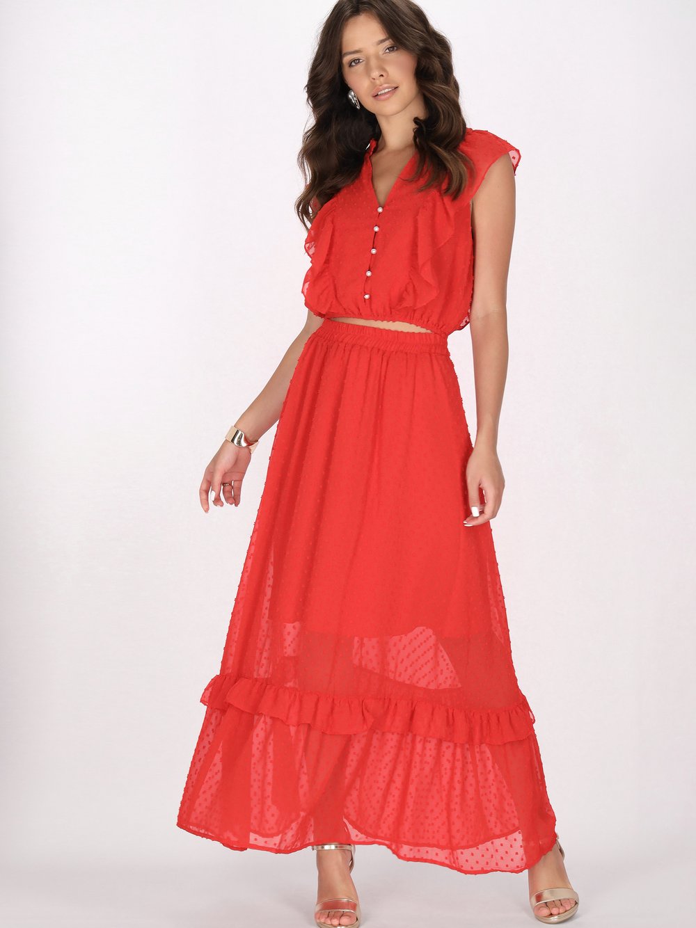 Faina Felsen Damen gepunktet