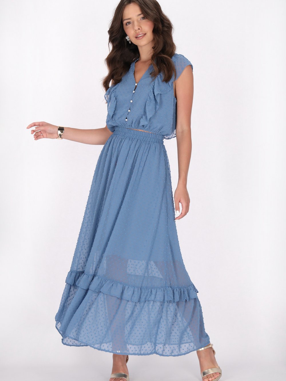 Faina Felsen Damen gepunktet